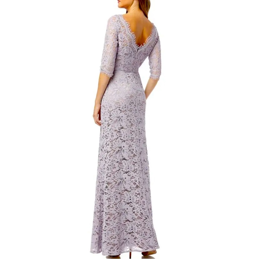 JS Collections Dusty Lavender Gown Dress NWT